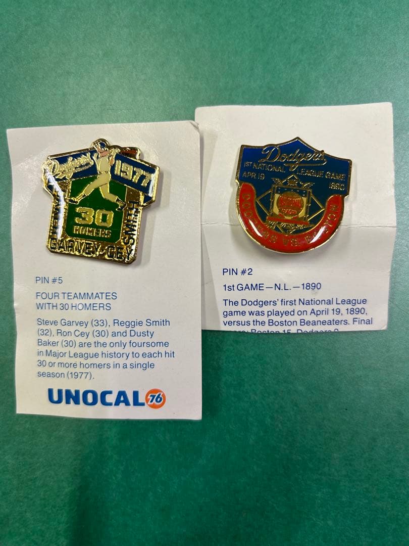 ドジャーズ　ピンバッジ