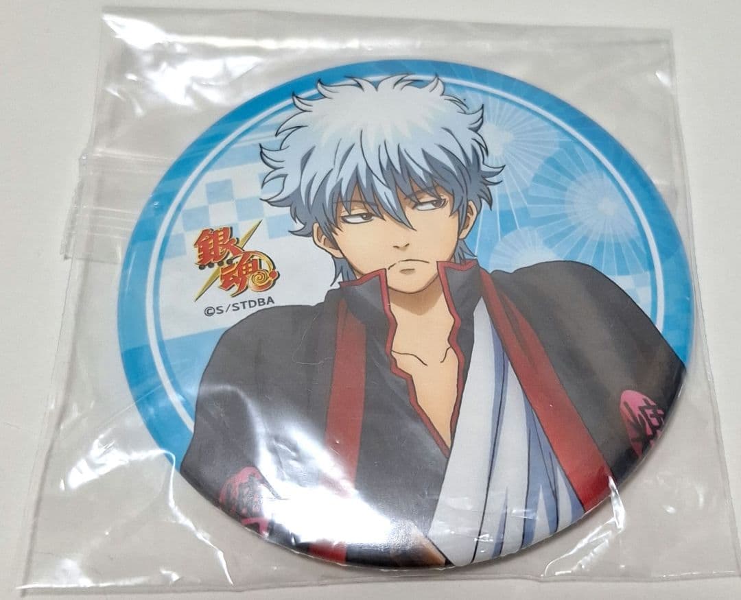 銀魂 J-WORLD 缶バッジ 坂田銀時