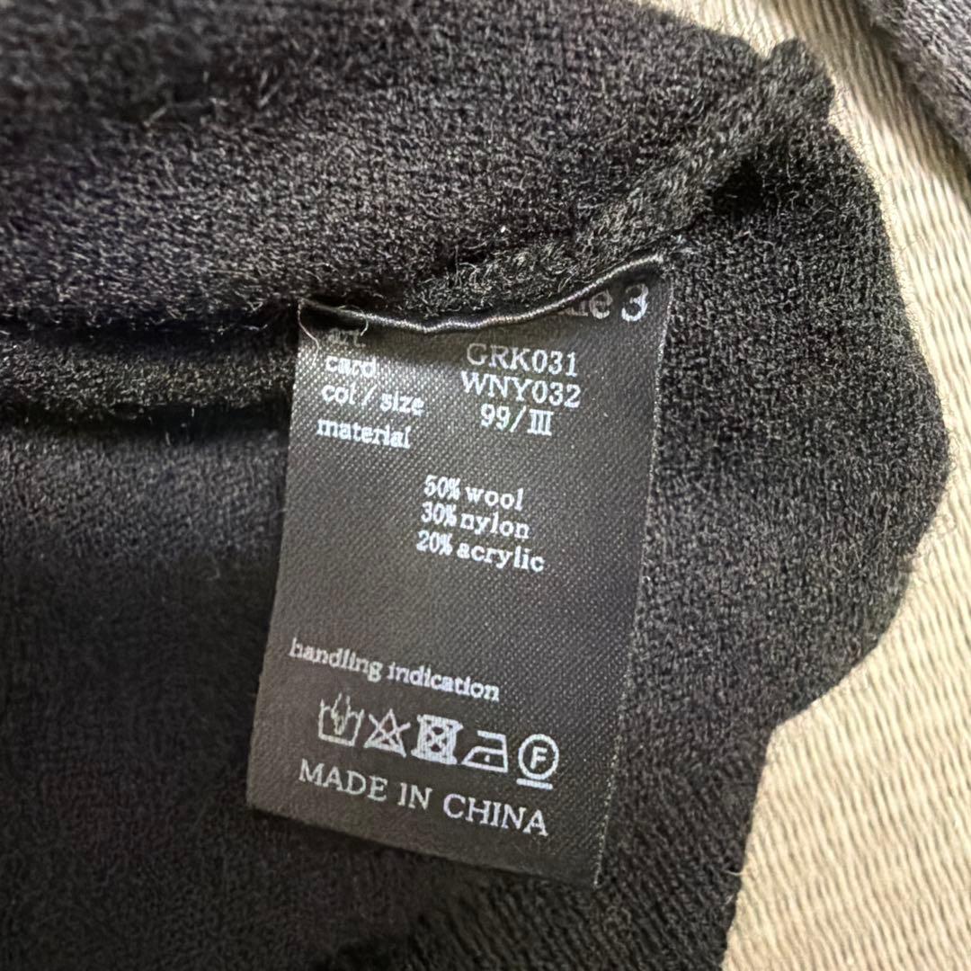 1PIU1UGUALE3 GOLF クルーネック ニット