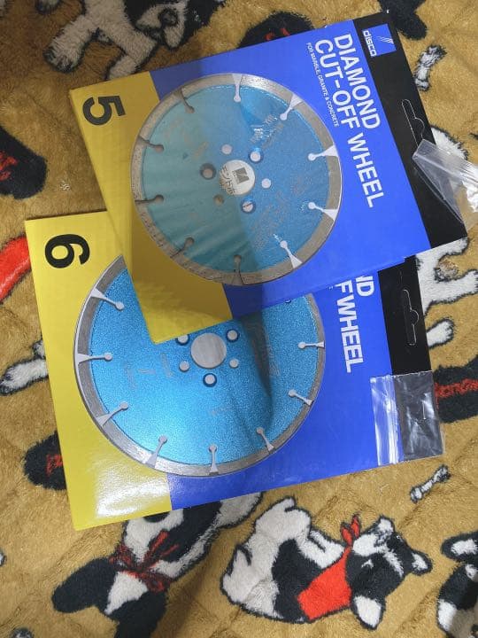 ダイヤモンド刃　セットお得です。