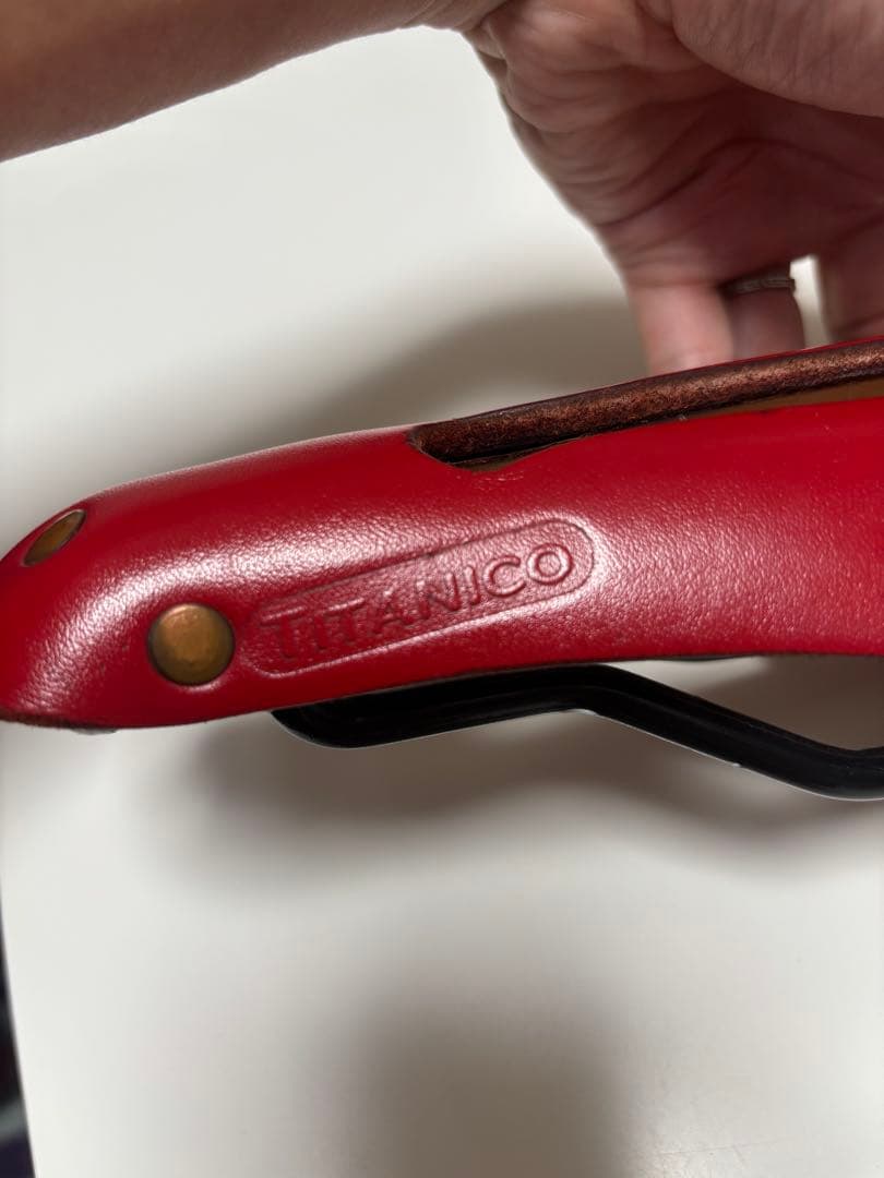 ロードバイク　ビンテージ　サドル