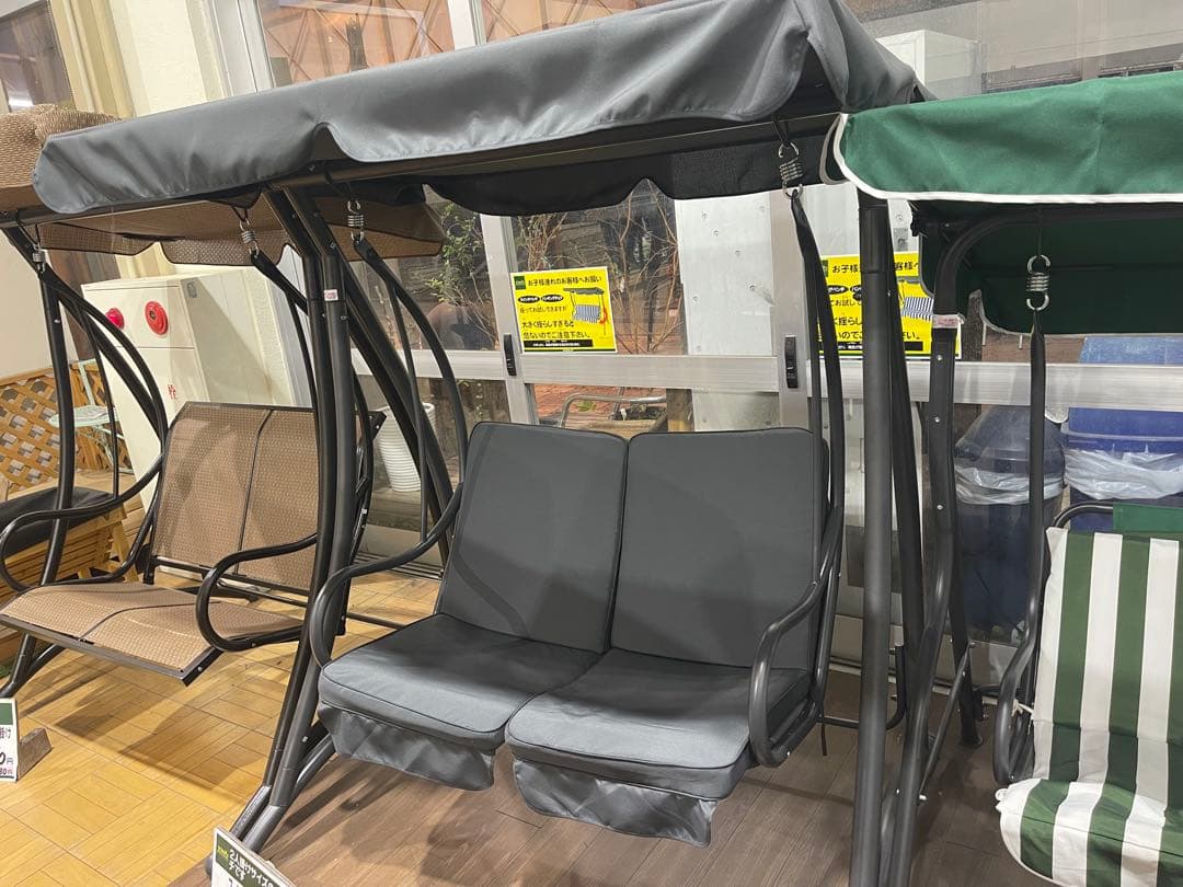 スイングベンチ　ガーデンベンチ　ブランコ　2人乗り　ロッキングベンチ