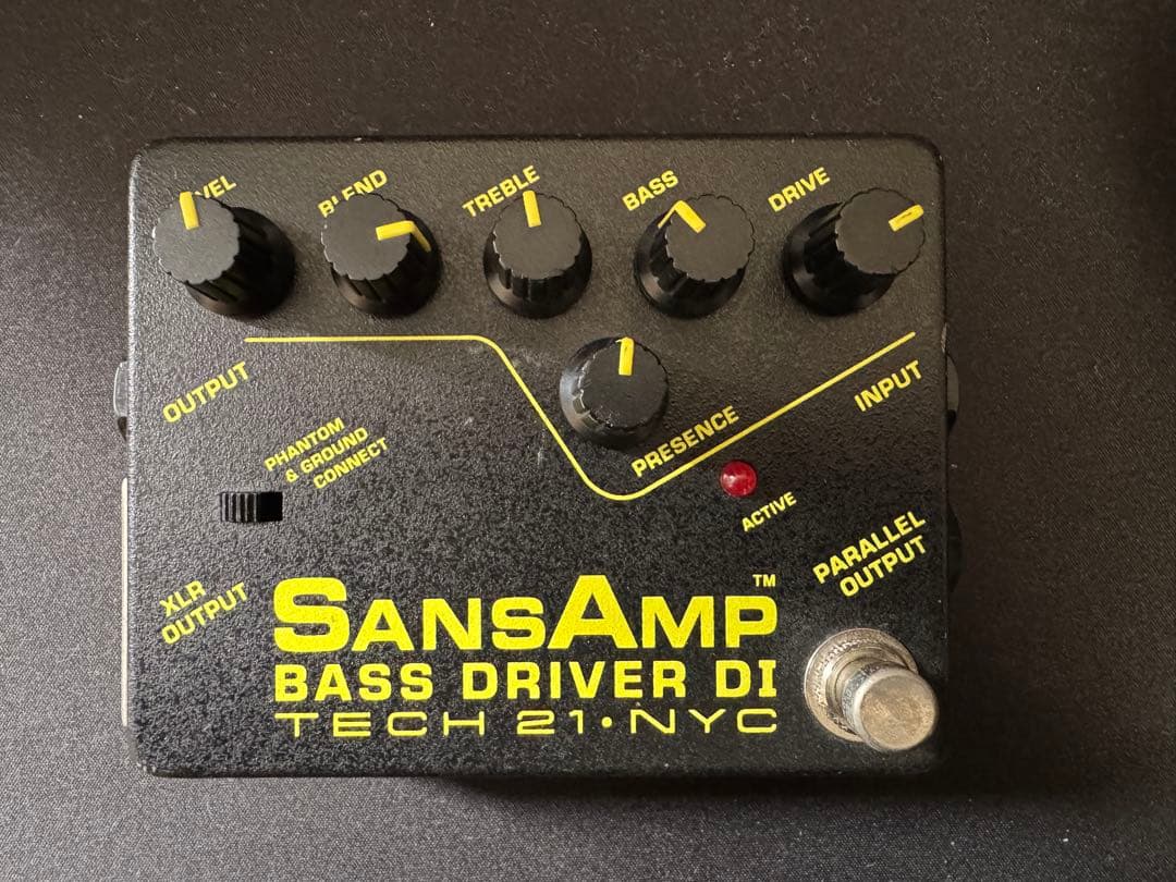 TECH 21 SansAmp Bass D DI 初期型前期