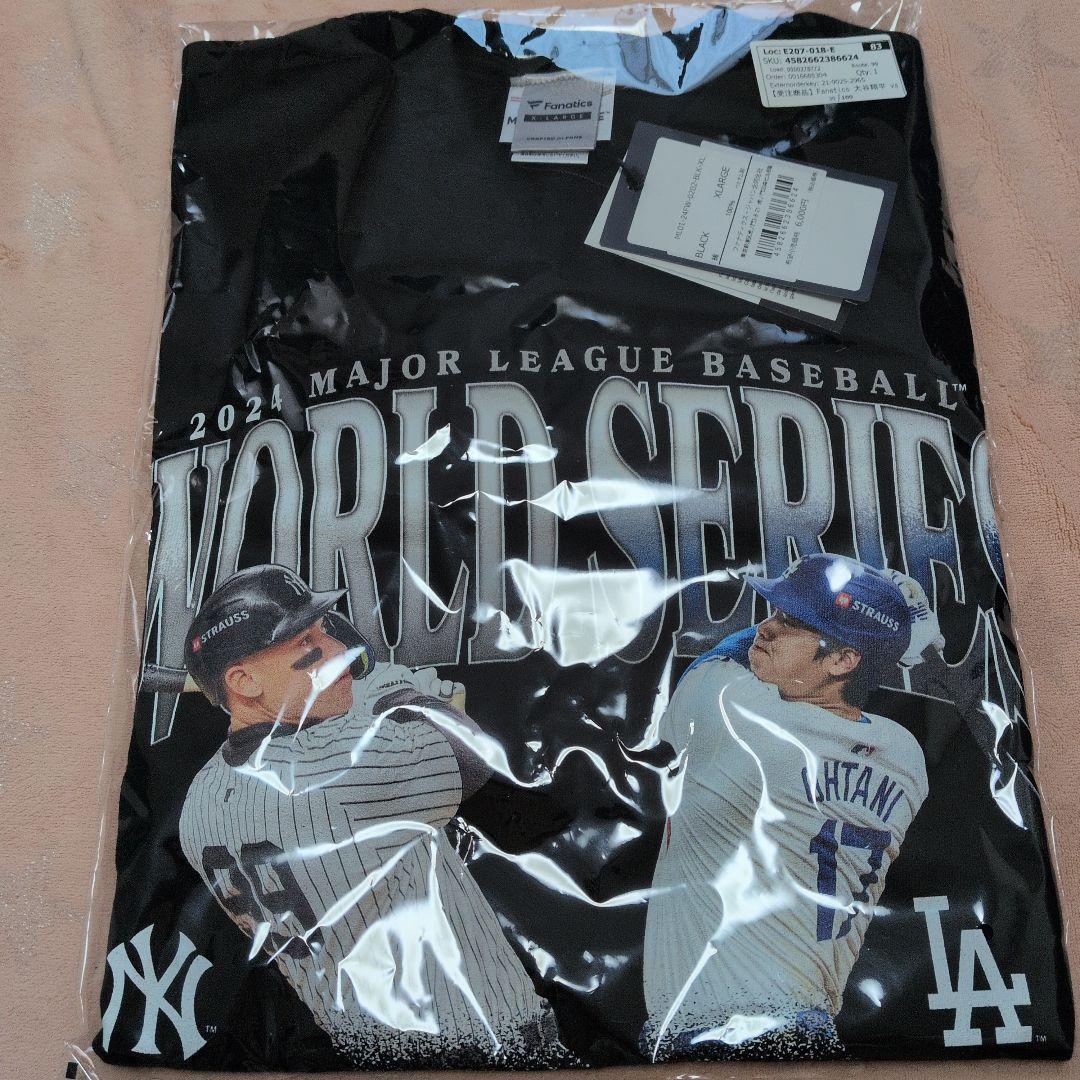 新品未開封　大谷翔平　アーロン・ジャッジWS2024　マッチアップTシャツ　XL
