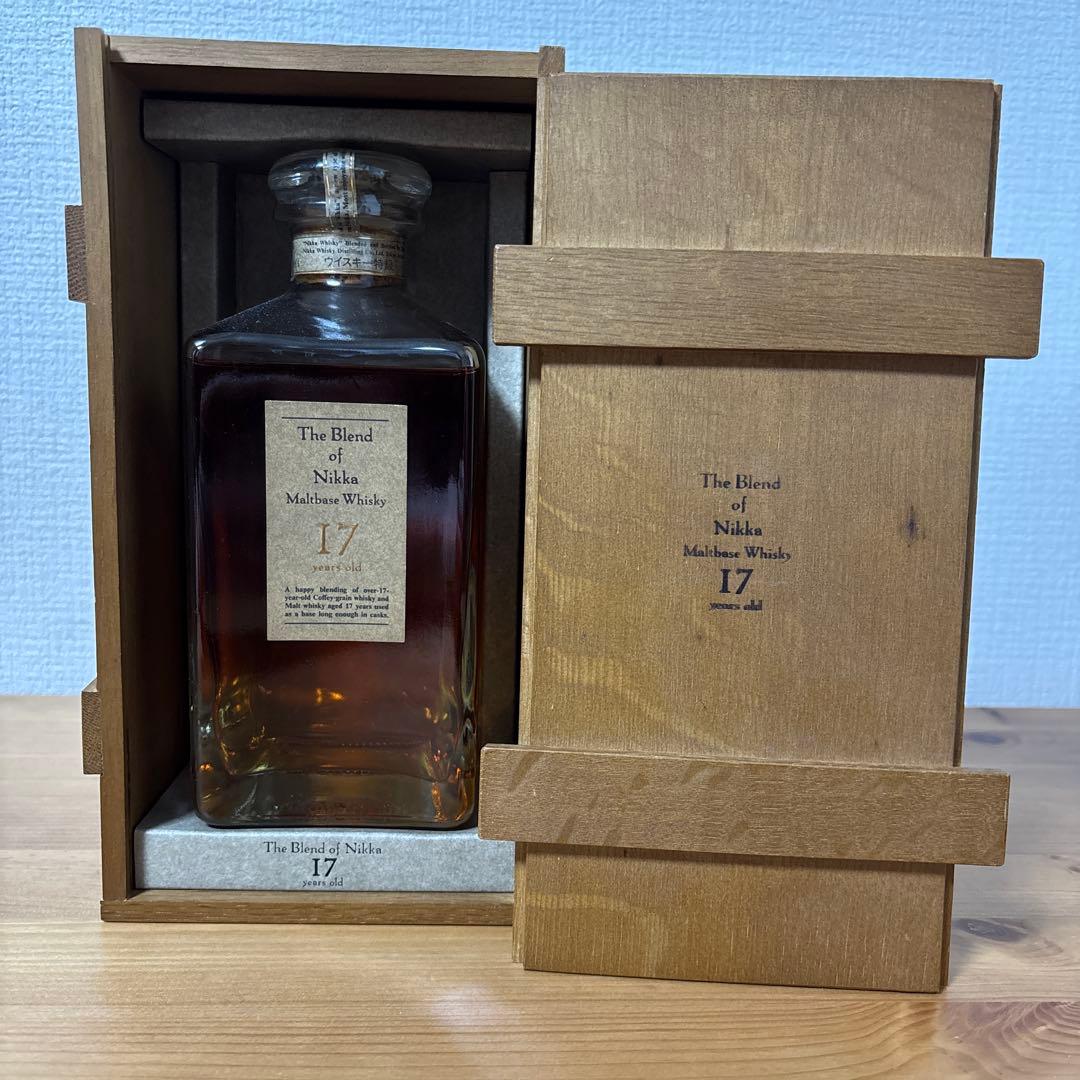 ニッカ　17年　NIKKA ザ ブレンド オブ ニッカ モルトベース 箱付❶