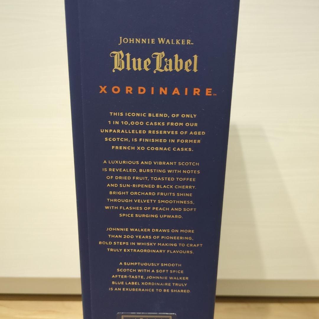 ウイスキー Johnnie Walker Blue Label Xordinaire