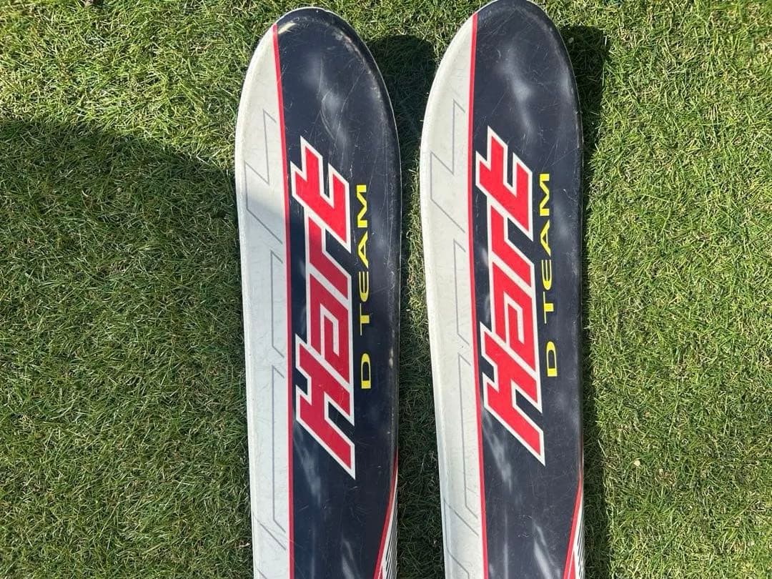 【ジュニア/女性用】Hart スキー板 148cm KAZAMA ポール セット