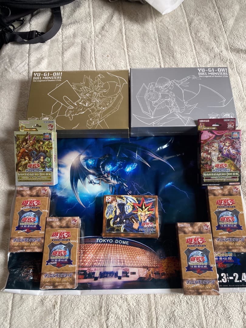 遊戯王　東京ドーム2024決闘者伝説25th　４BOXシュリンク付き　おまけあり