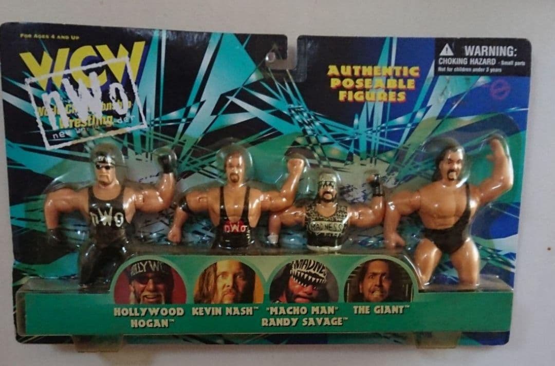 WCW フィギュア セット