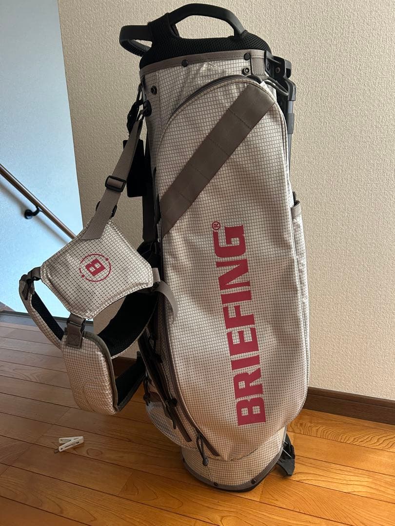 BRIEFING キャディバッグ CR7 ホワイト