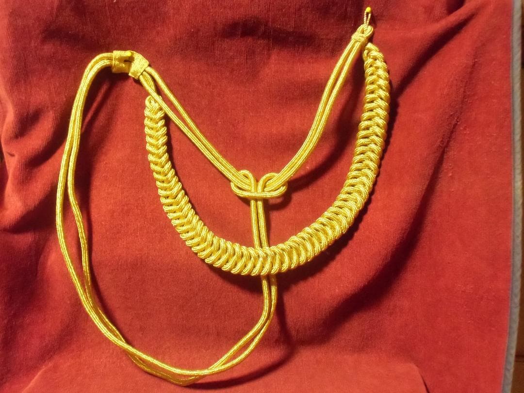 BWドイツ軍/連邦軍＊参謀飾緒ＧＯＬＤ（実物）