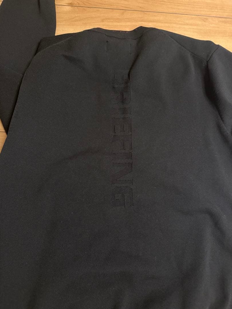 ZOZO Champion 長袖セーター 黒ブリーフィング