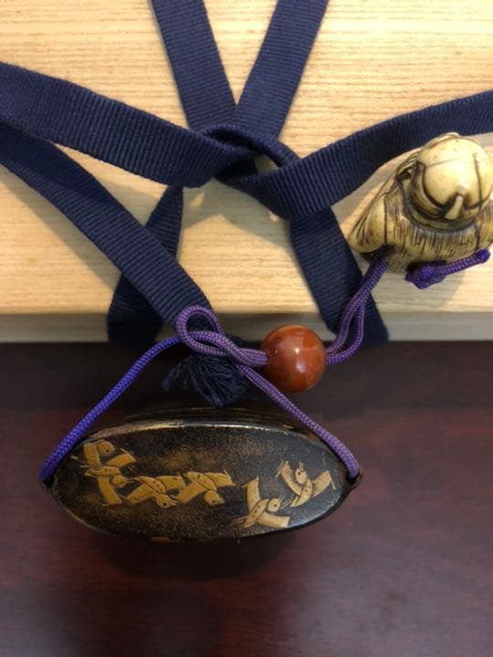 【印籠】根付セット　箱付き