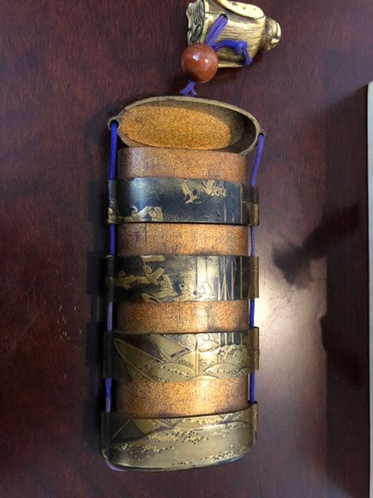 【印籠】根付セット　箱付き