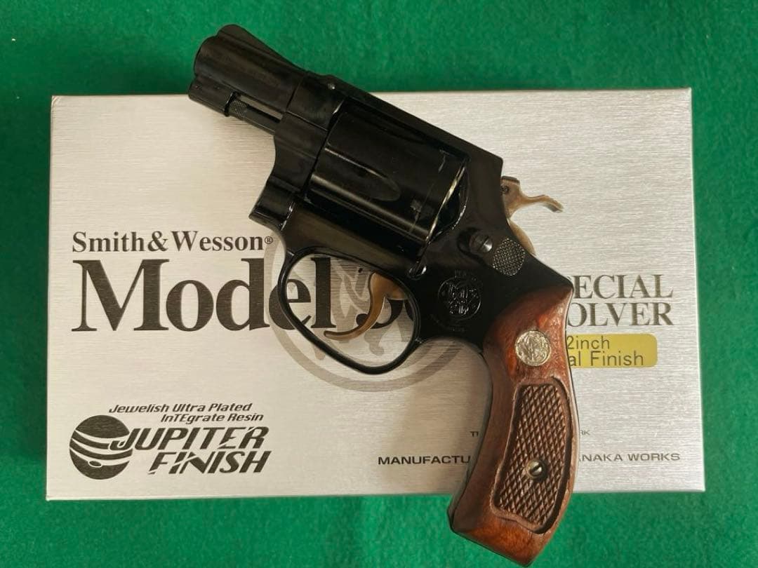 タナカワークス　s&w M36 スチールフィニッシュジュピター