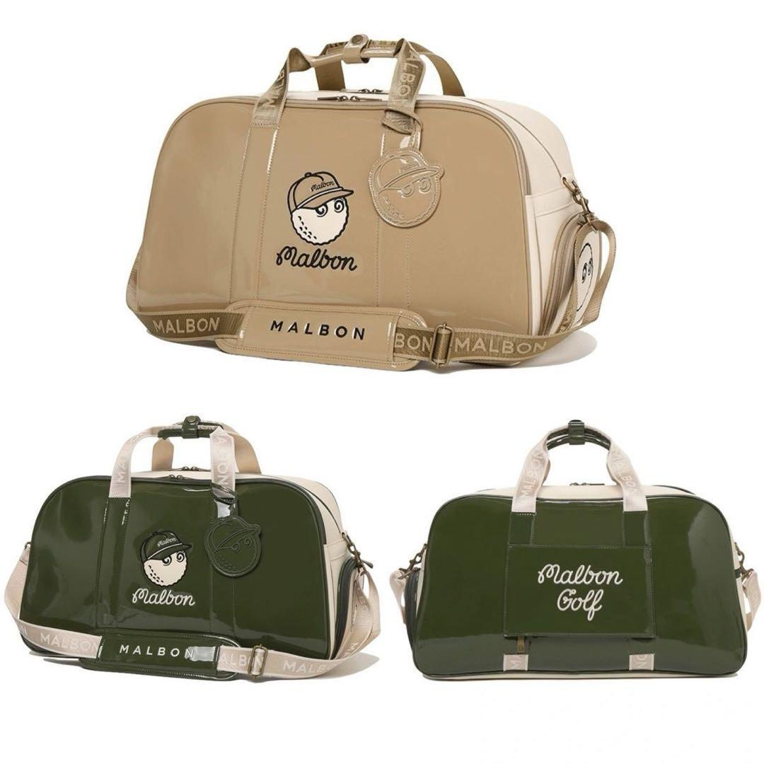 マルボンゴルフ Malbon メンズ レディース ボストンバッグ 新品
