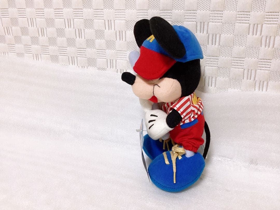 平成レトロ❤︎Disney❤︎ラグビー&野球 ミッキーマウス ぬいぐるみ 2点セット