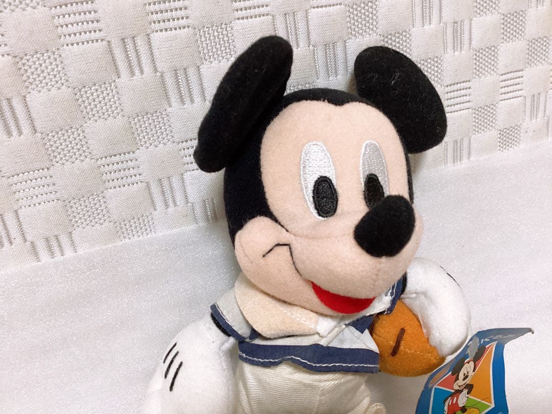 平成レトロ❤︎Disney❤︎ラグビー&野球 ミッキーマウス ぬいぐるみ 2点セット