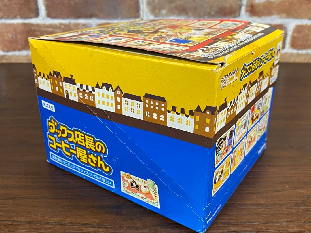 未開封 メガハウス 「ダックス店長のコーヒー屋さん」8個入り 彩色ミニチュア