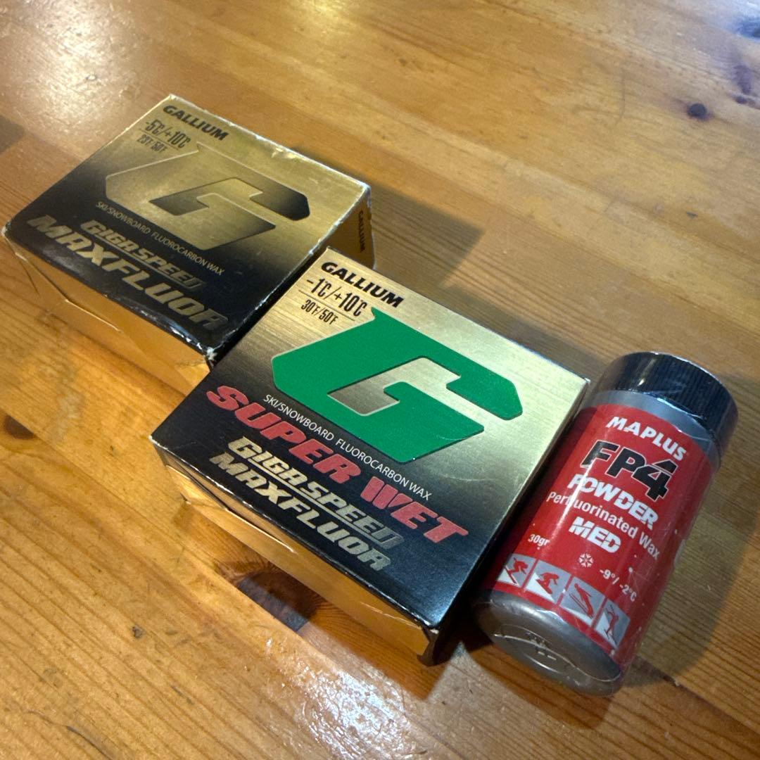 スキー・スノーボードアクセサリー GALLIUM GIGA SPEED/MAPLUS FP4 POWDERset
