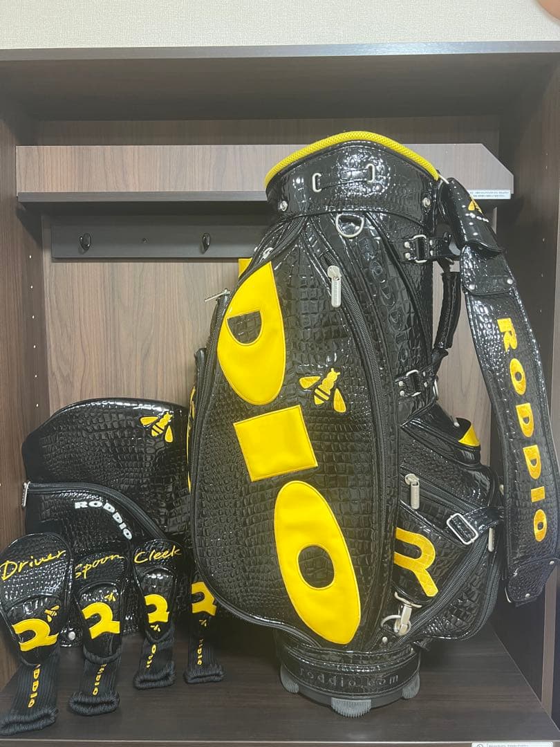 超希少極美品❗️世界に1個限定❗️ロッディオ　プレミアムキャディーバック5点セット