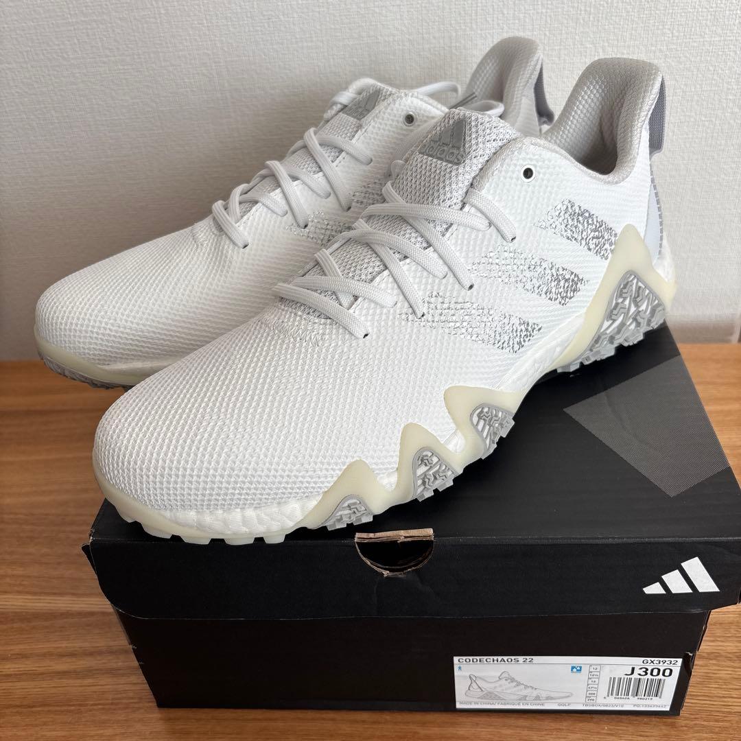 30cm　アディダス　ゴルフ　コードカオス22　GX3932　シューズ