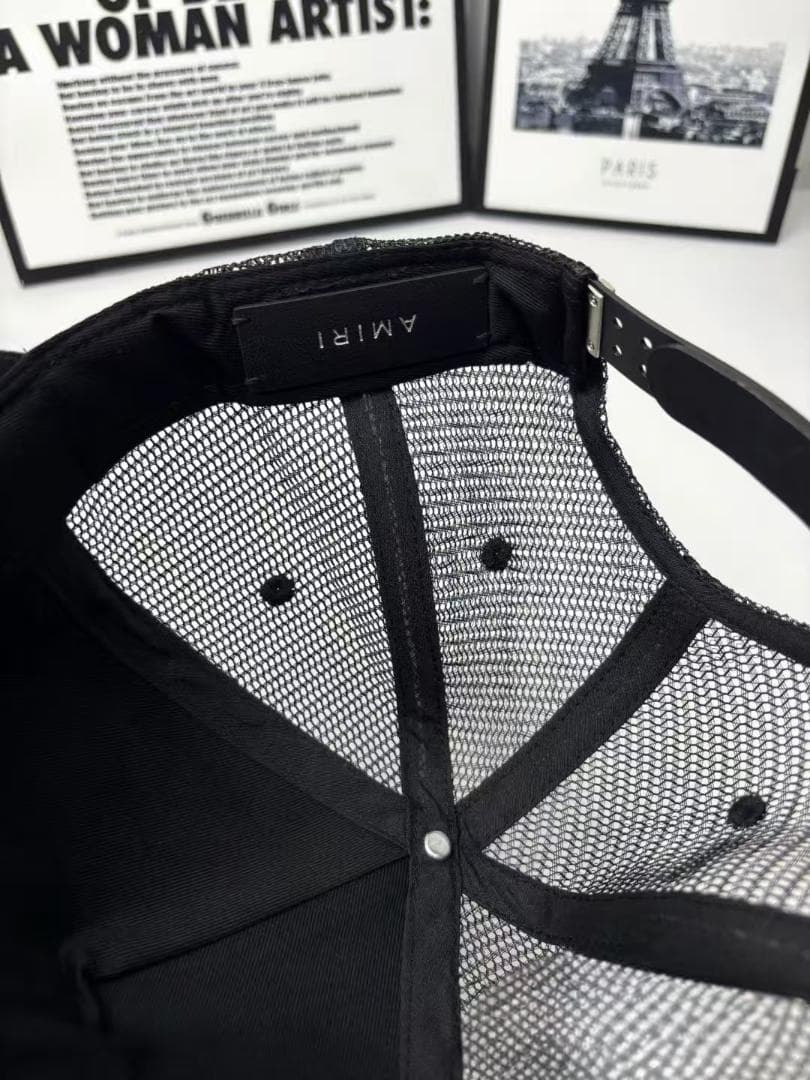 AMIRI キャップ ブラック