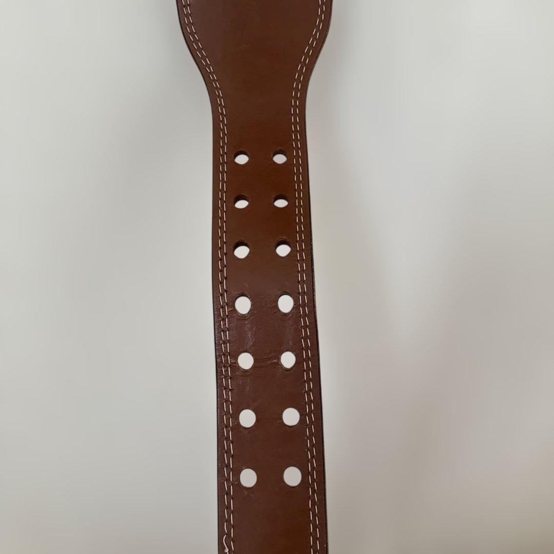 ゴールドジム　パワーベルト Sサイズ ブラウン