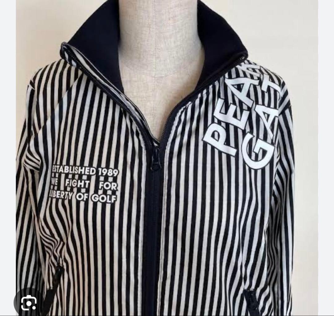 パーリーゲイツストライプジャケット Mサイズ