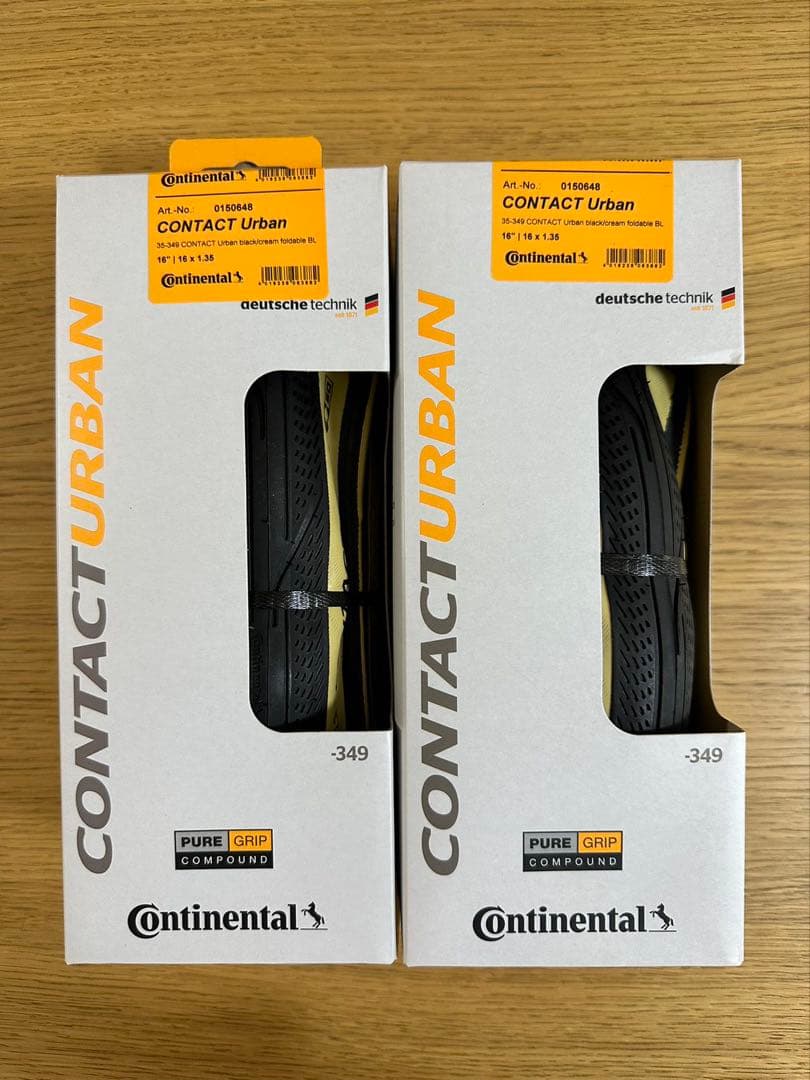 Continental CONTACT 16 x 1.35 BROMPTON用