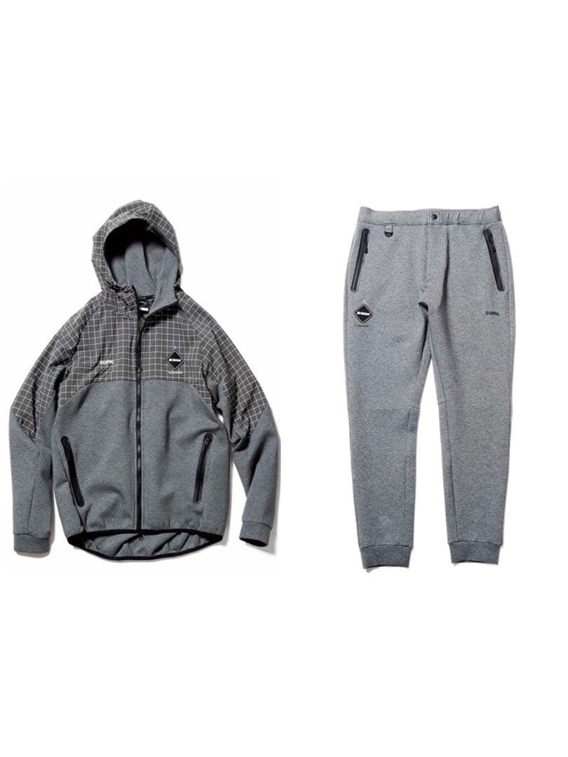 FCRB スウェット 上下セット　Mサイズ　グレー