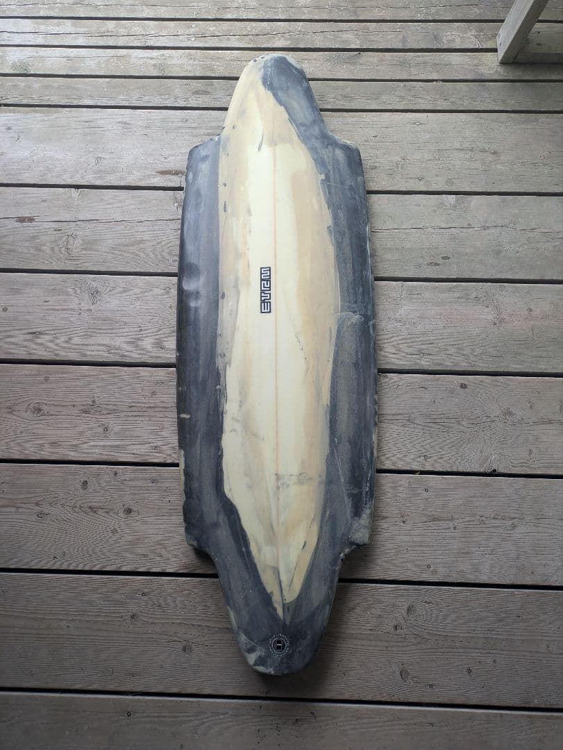 サーフボード　PU ショートボード　シングルフィン　evrm シングル