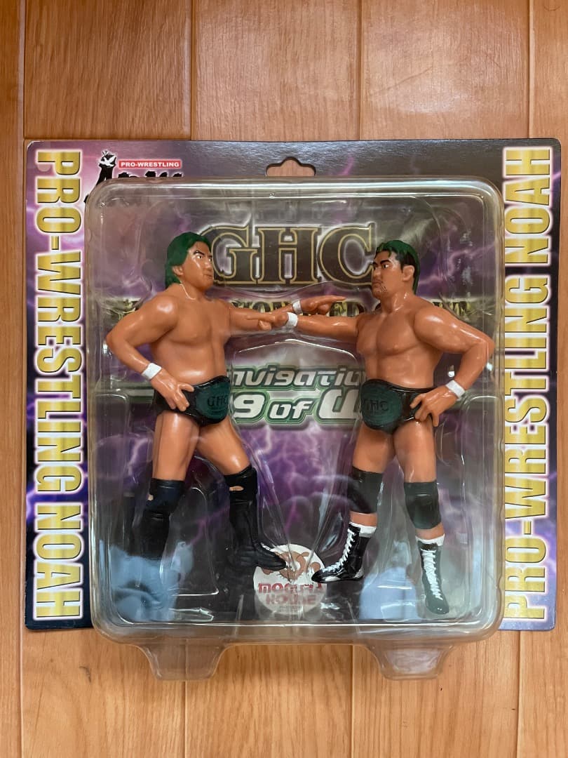 プロレス フィギュア プロレスリングノア 歴代GHCタッグチャンピオン 4セット