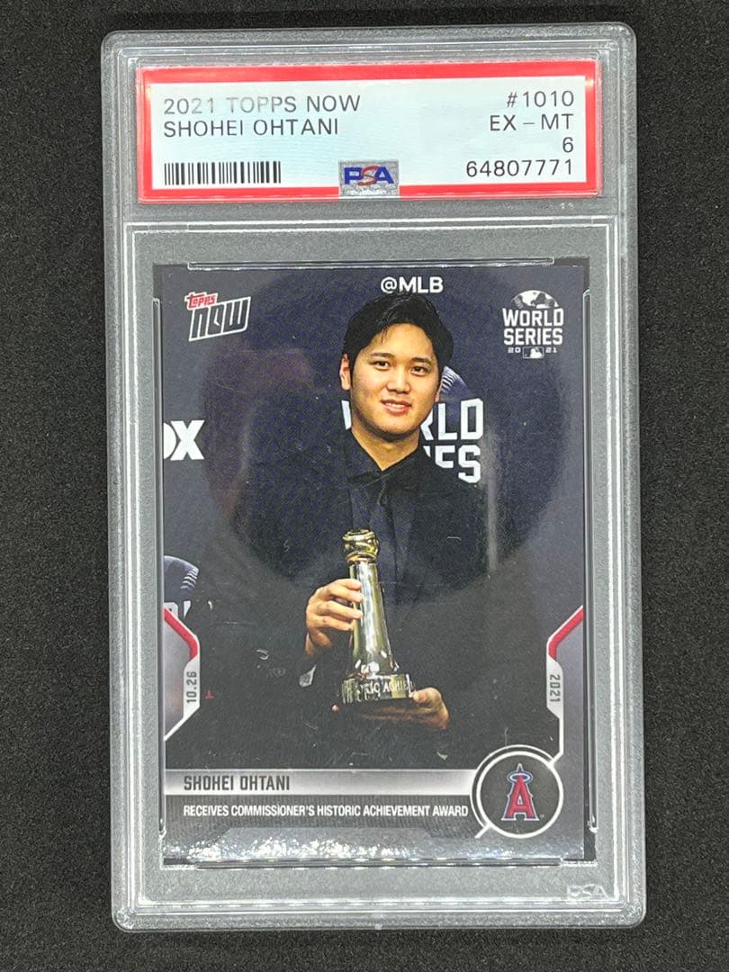 大谷翔平　psa鑑定カード　2021 Topps Now Card