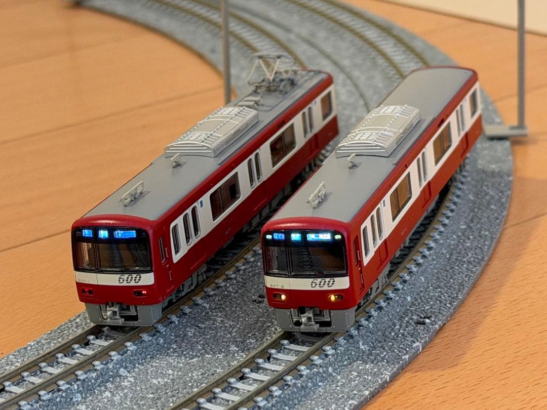 マイクロエース A-7177 京急600形・赤・更新車・前面スリットナンバー8両