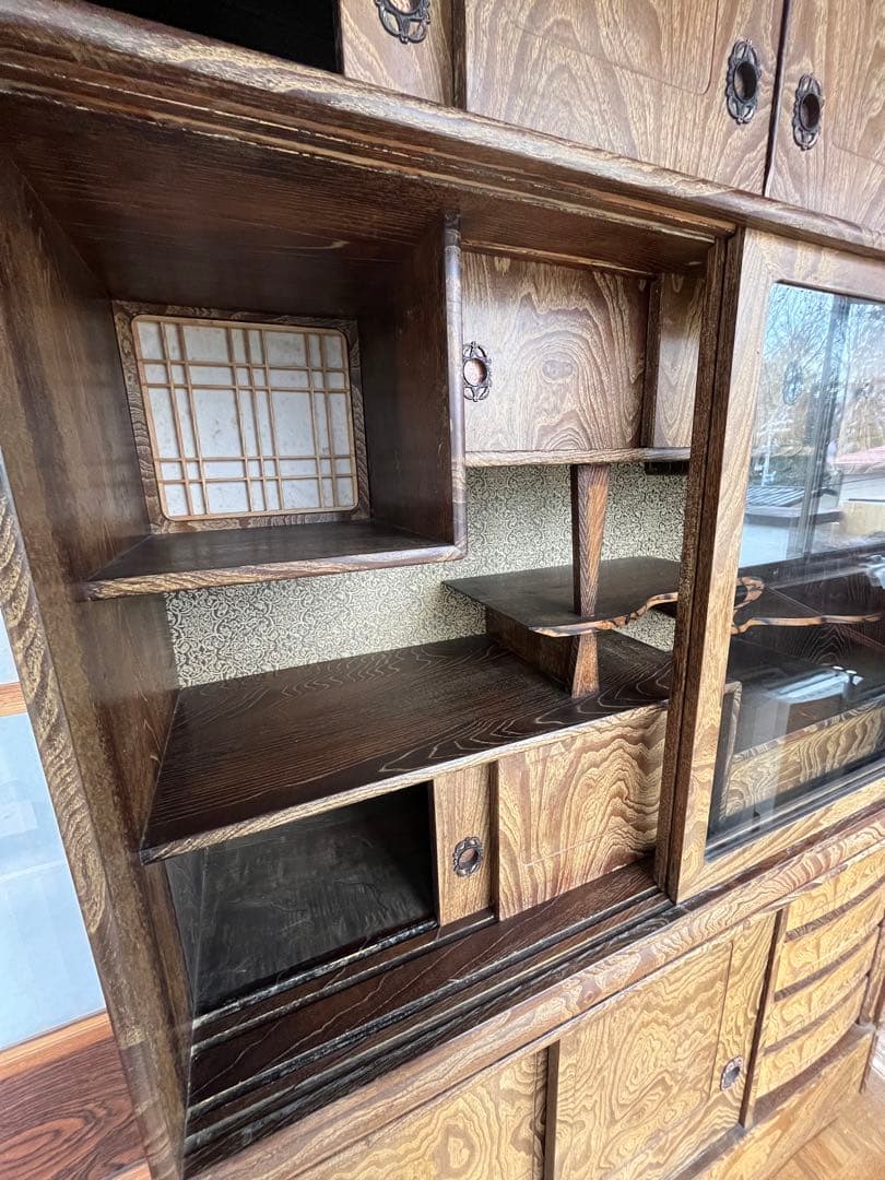 茶箪笥　レトロ　棚　50000円から値下げしました