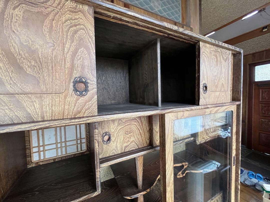 茶箪笥　レトロ　棚　50000円から値下げしました