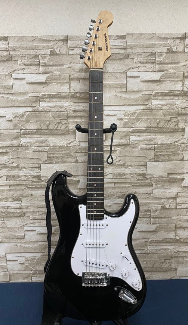 SELDER ストラトキャスター ブラック 黒 セルダー