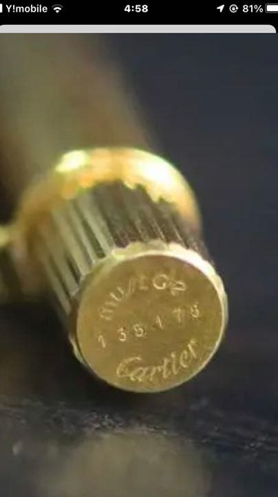 カルチェのボールペン