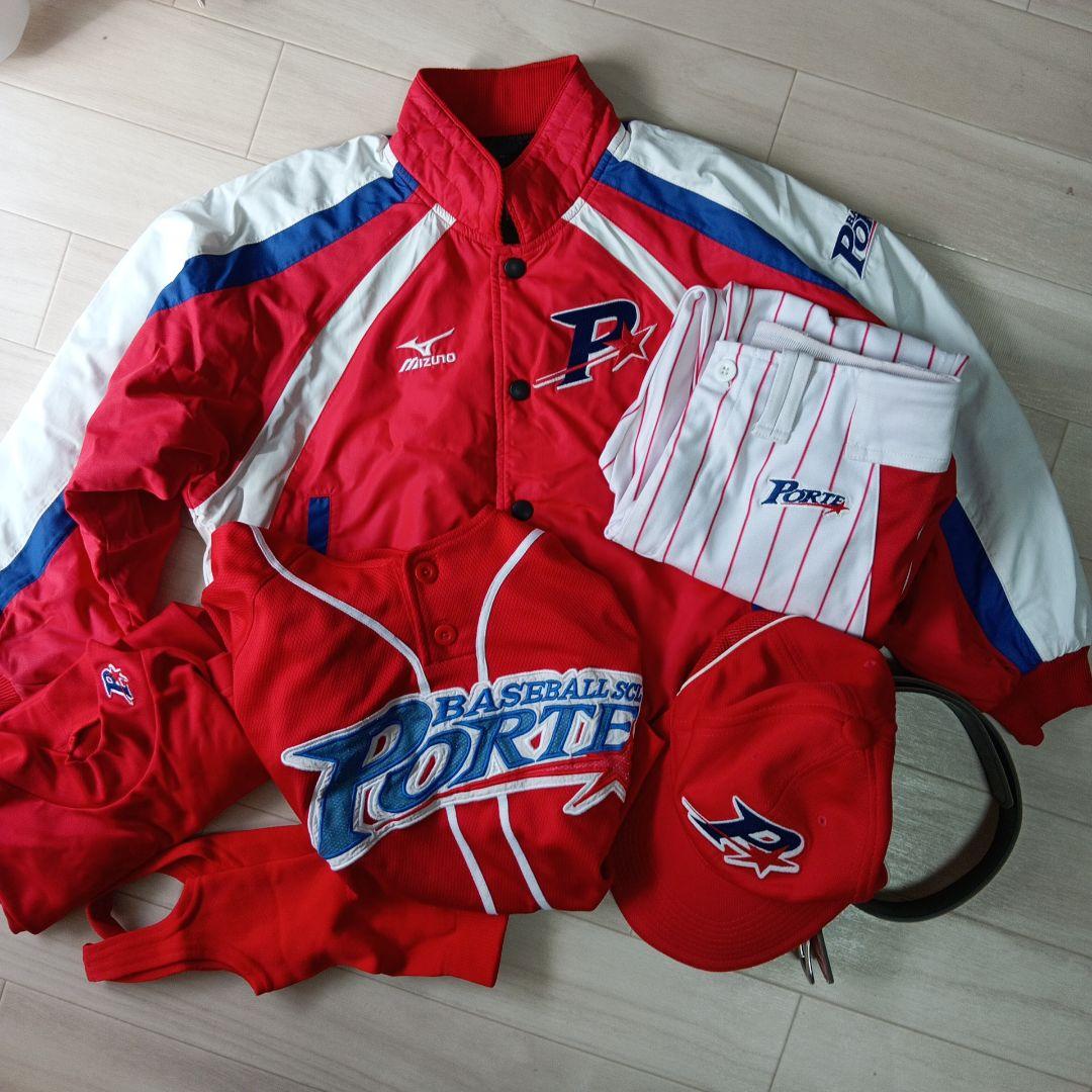 ポルテ 野球ウェアセット 約140〜150cm　※ダメージ、使用感あり