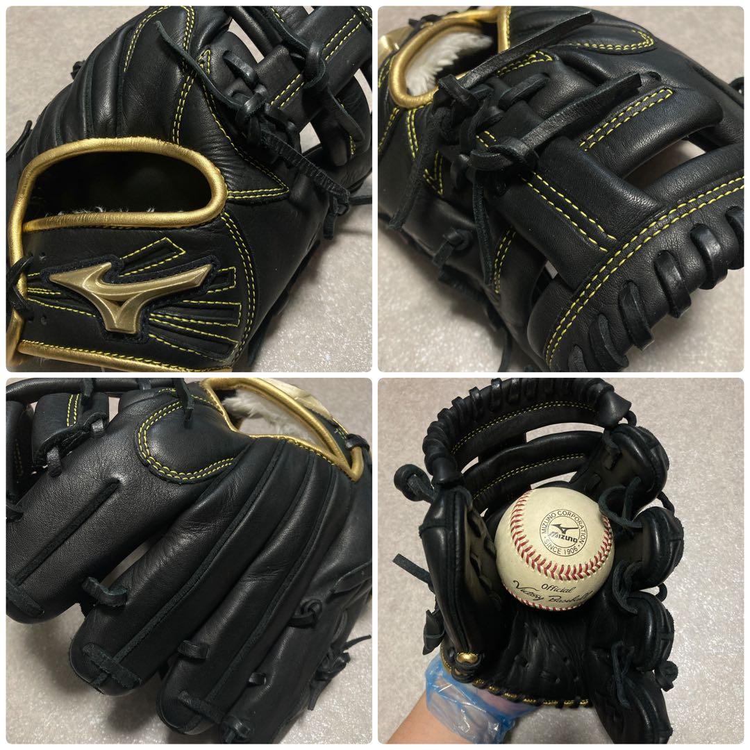 ミズノ グローバルエリート 硬式 軟式 野球 グローブ トレーニンググローブ美品