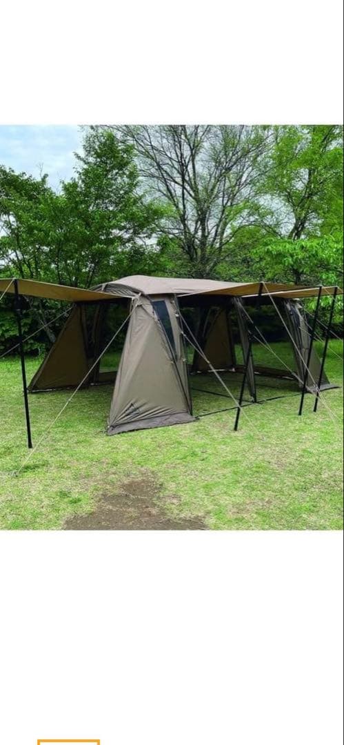 タラスプルバ　グラムキャタピラージュニア2 グランドシート付き　引き取り可