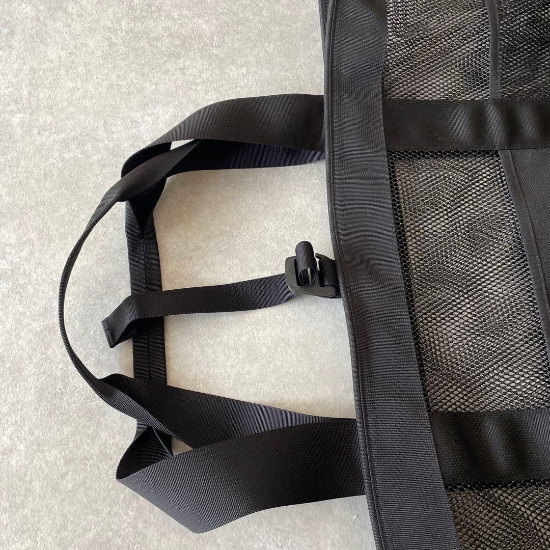 【新品同様】THE NORTH FACE メッシュトートバッグ ブラック