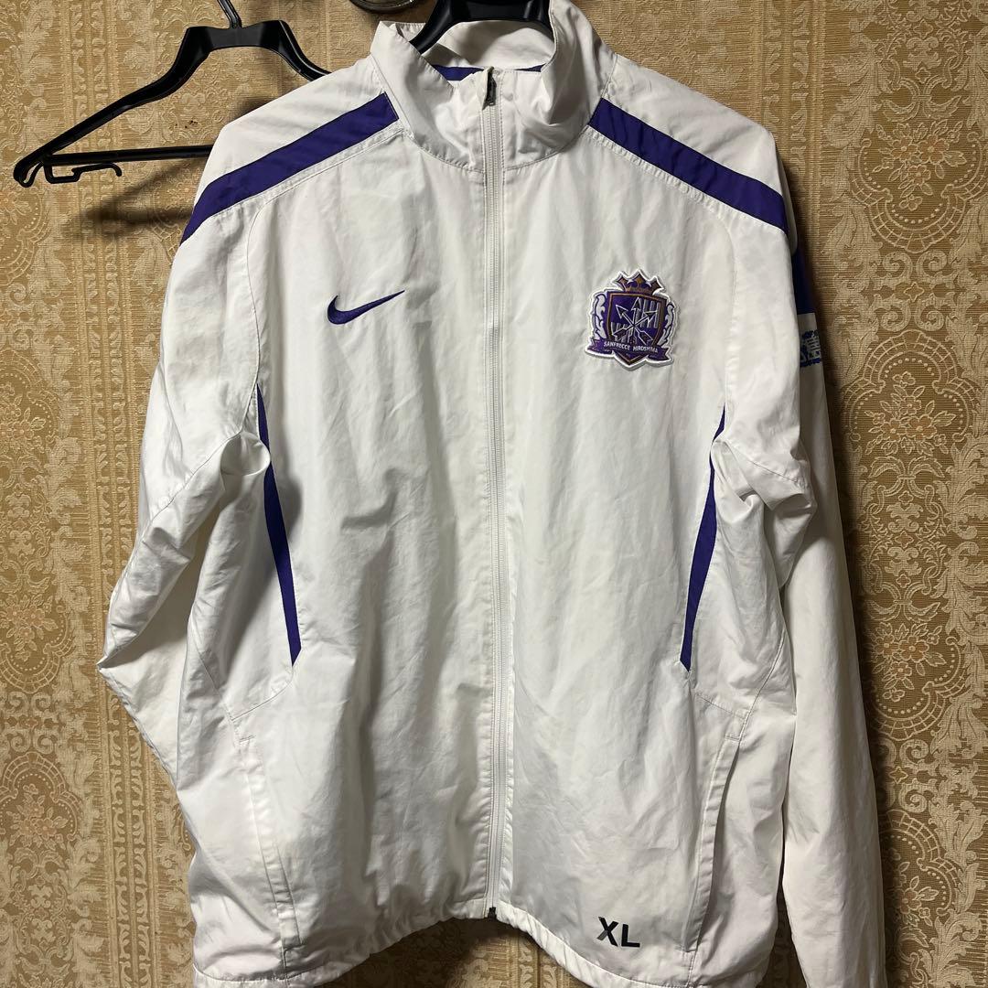 NIKE サンフレッチェ広島 ウインドブレーカー XL 白 紫