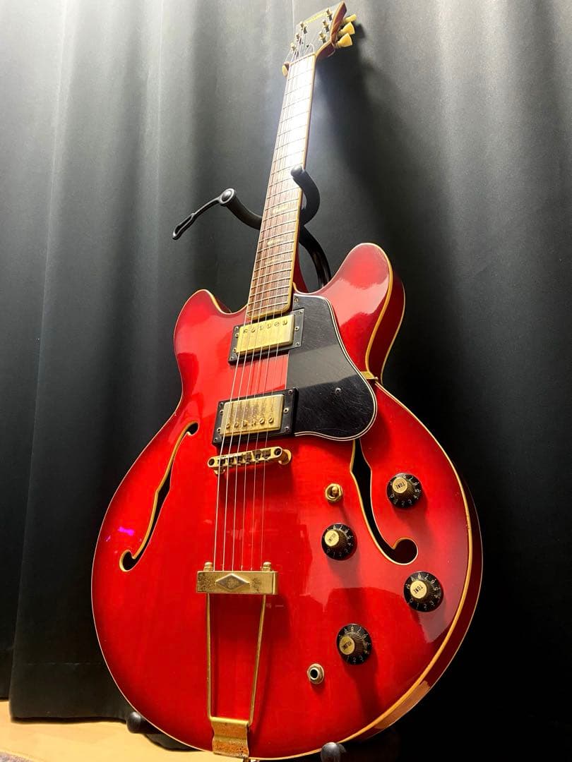 日本製 JapanVintage マツモク製造Ventura セミアコ 激レア