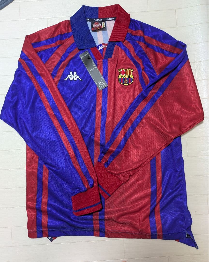 Kappa FC Barcelona97/98 Figo 7 長袖シャツ