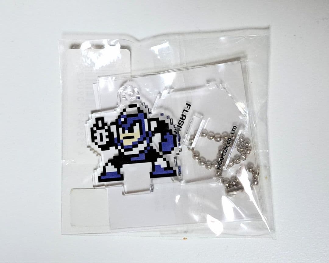 ロックマン フラッシュマン アクリルスタンド webくじ アクリルキーホルダー