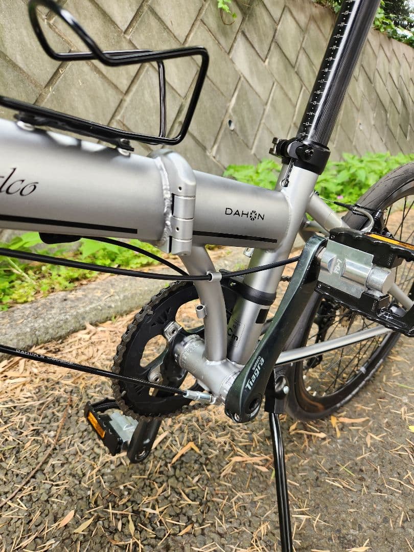 DAHON スピードファルコ　カスタム　マットシルバー