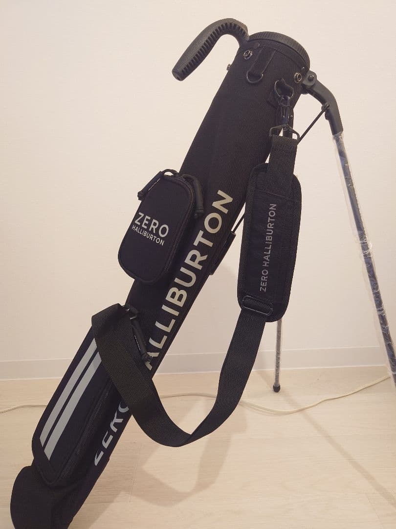 新品　ゼロハリバートン　クラブケース　セルフスタンドブラック