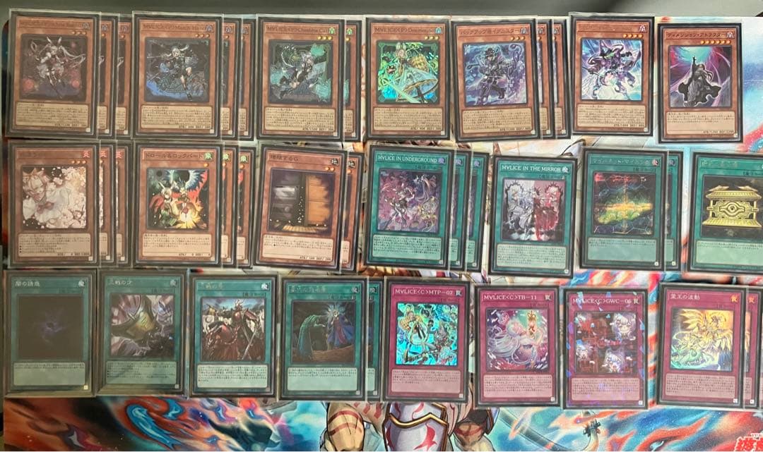 M∀LICE デッキ　メイン40+EX15＋サイド15 ホワイトラビットスリーブ